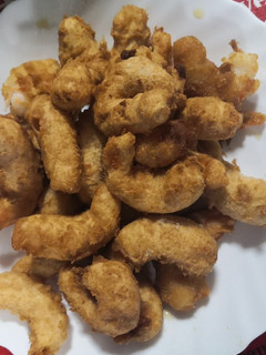 Una foto de Gambas a la gabardina