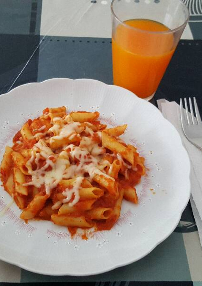 Una foto de Macarrones arrabiata