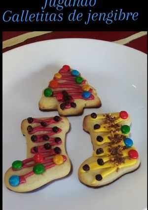 Una foto de Galletitas navideñas