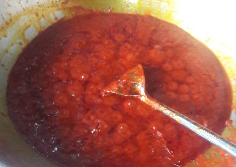 Sambal habang/ sambel merah