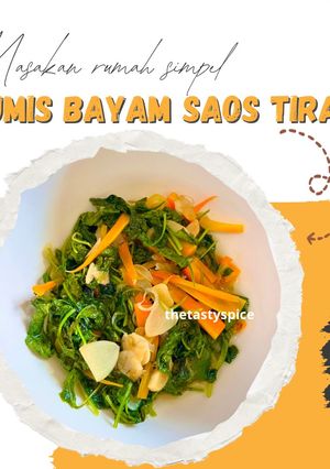 Foto resep 35. Tumis Bayam Segar Saos Tiram