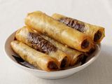 印尼巧克力香蕉春捲 (Piscok kulit lumpia)