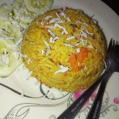 A picture of Coconut rice.