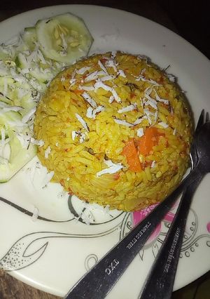 A picture of Coconut rice.