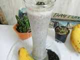 banana sesame smoothie