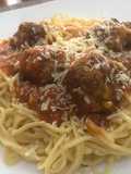Espaguetti con Albóndigas a la Sonorense