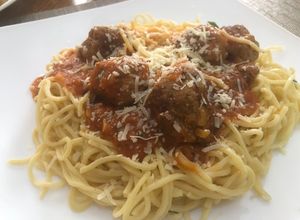 Una foto de Espaguetti con Albóndigas a la Sonorense