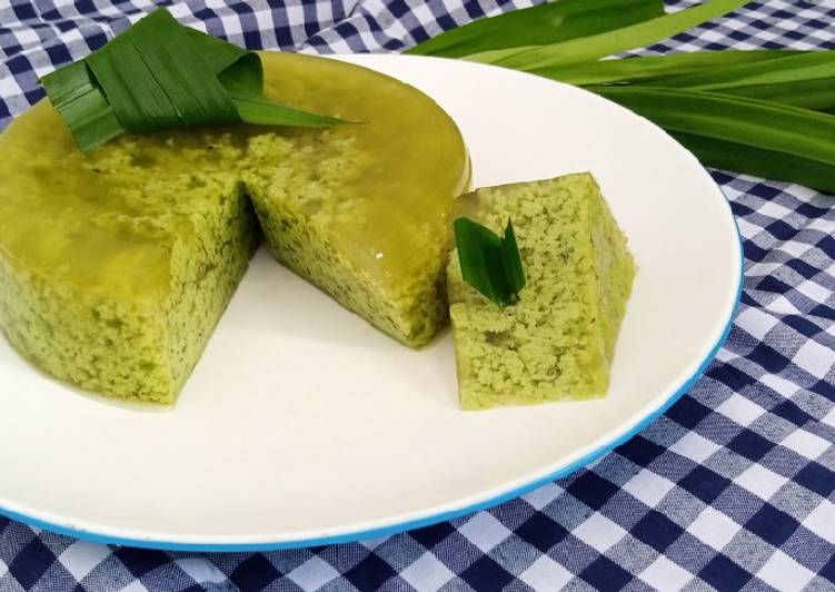 Puding Lumut Pandan