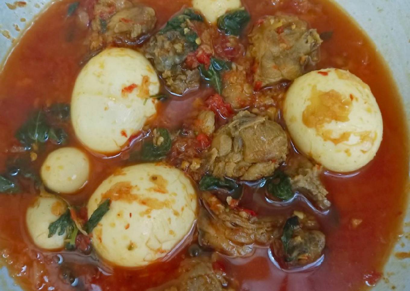 Ayam Telur Rica Rica Kemangi ✨