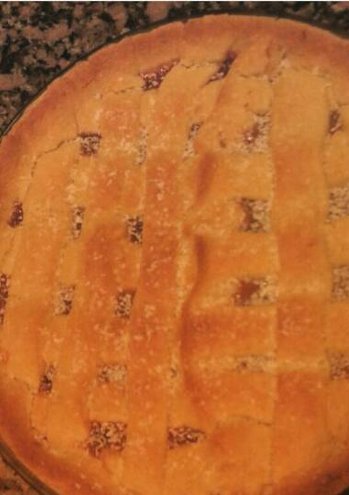 Una foto de Pasta frola de dulce de leche