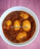 Schezwan egg masala