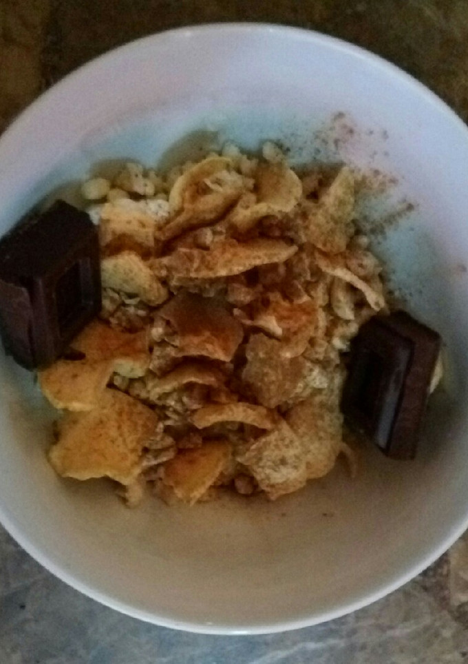 Una foto de Yogur mezcla fruta