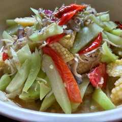 Labu Siam Tumis Teri রেসিপির প্রধান ছবি
