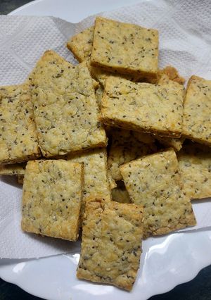 Una foto de Galletitas de queso!