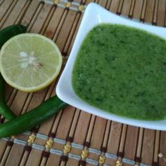 A picture of Mint-Coriander Dip.
