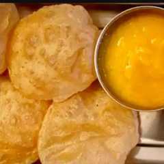 Aam ras with puri-レシピのメイン写真