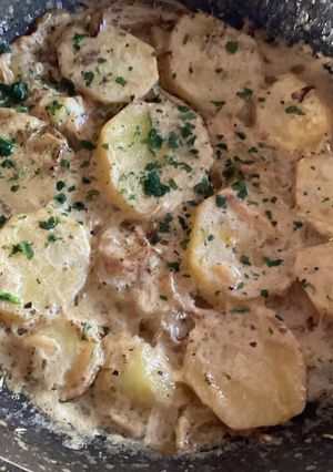Una foto de Patatas (papas) mayordomo