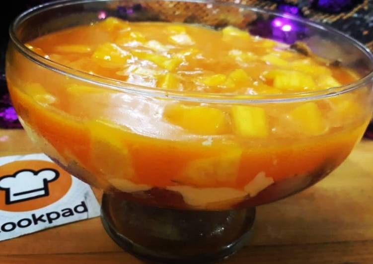 Recipe of Speedy MANGO TRIFLE