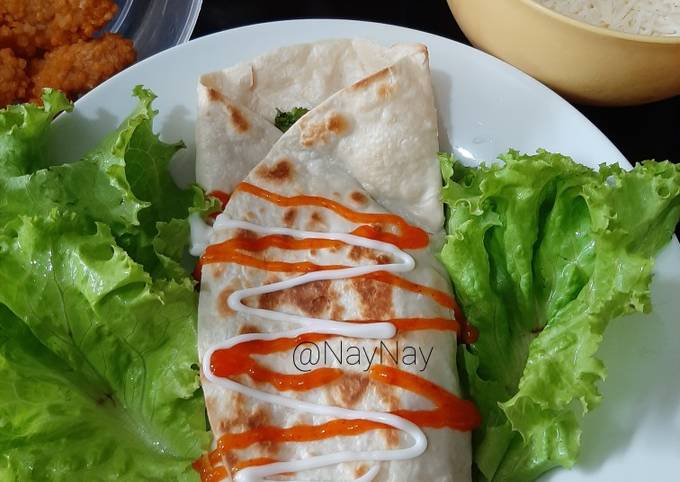 Wajib coba! Resep membuat Kebab Nugget Ayam  istimewa