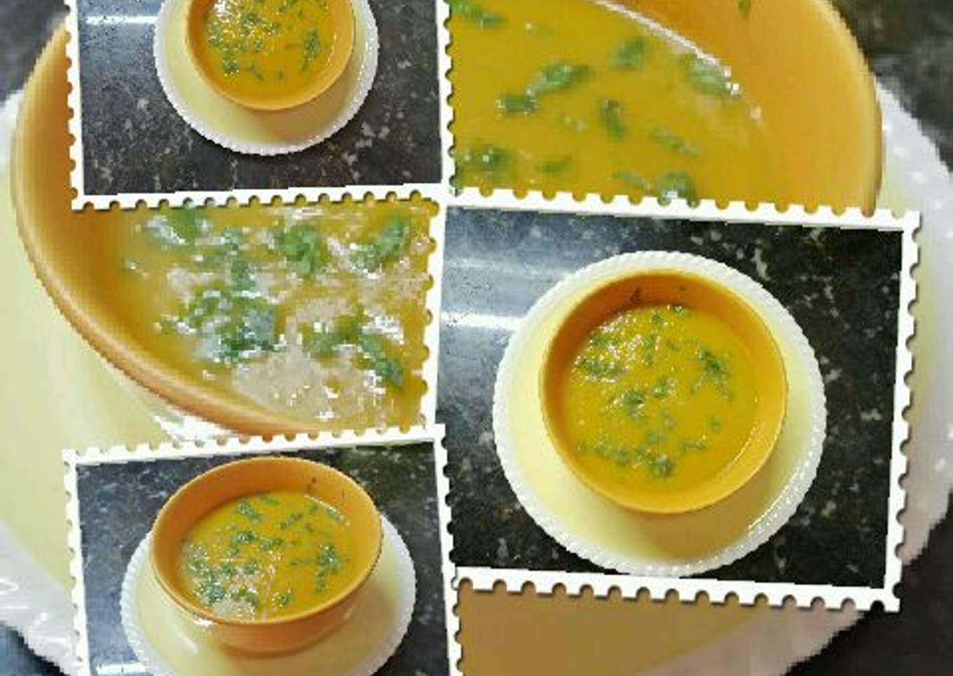 Sopa crema de vegetales