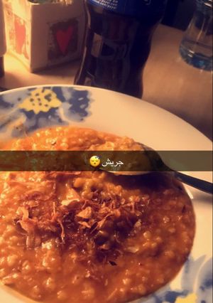 صورة لوصفة جريش بالدجاج
