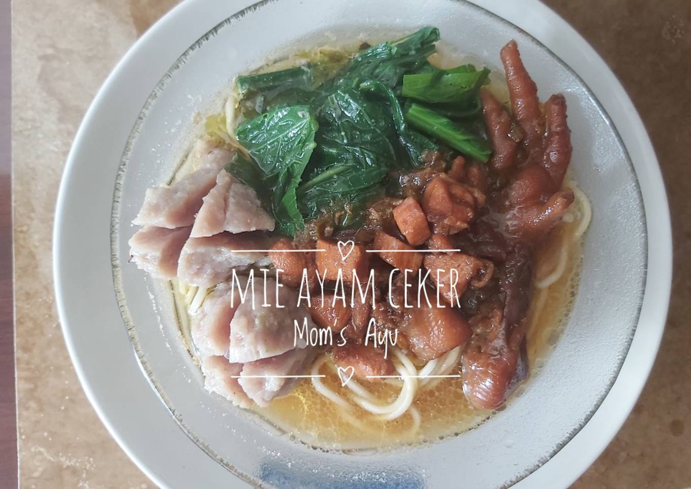 100.Mie Ayam Ceker