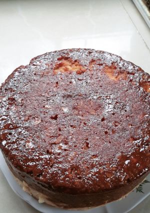 Una foto de Budín de pan a baño María delicia 🤤🤪