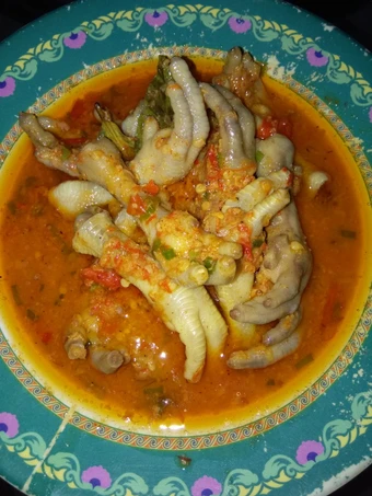 Langkah Mudah untuk Menyiapkan Resep Ceker kuah setan yang Lezat Anti Ribet, Lezat