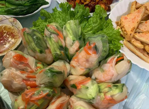 【越南米紙卷】：（越南春捲） 的食譜成品照片