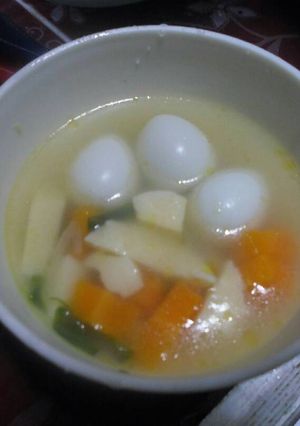 Foto resep Sup Telur Puyuh MPASI 12m+