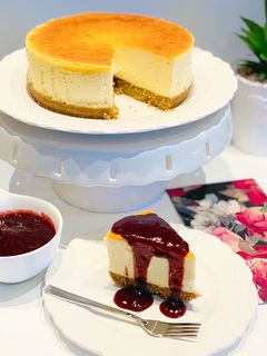 New York sajttorta recept fotója