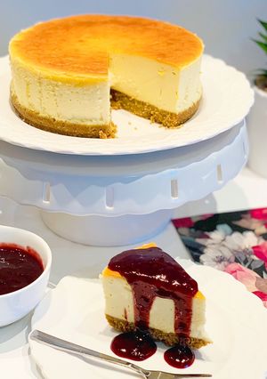 New York sajttorta recept fotója