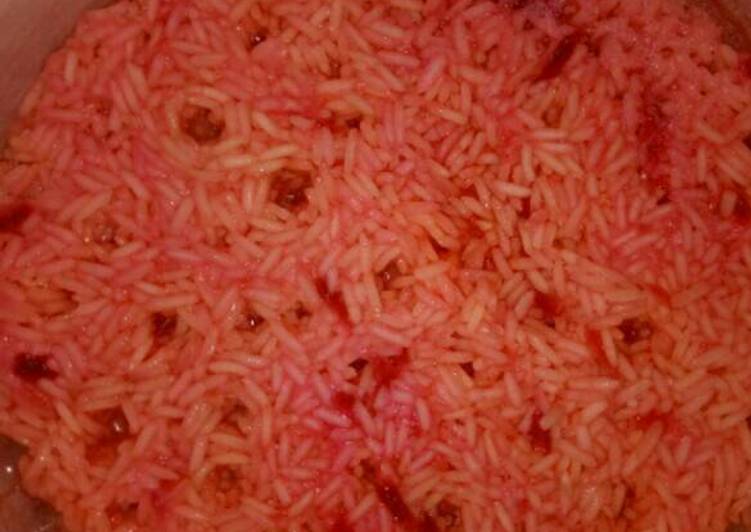 Steps to Prepare Awsome Fruit coloured rice | This is Recipe So Favorite You Must Test Now !!
