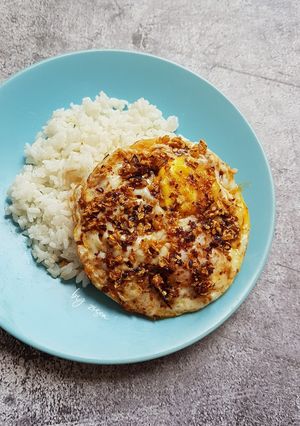 Foto resep Telur Ceplok Garlic Chilli Oil