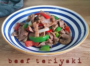 Foto resep Oseng Paprika Sapi Teriyaki