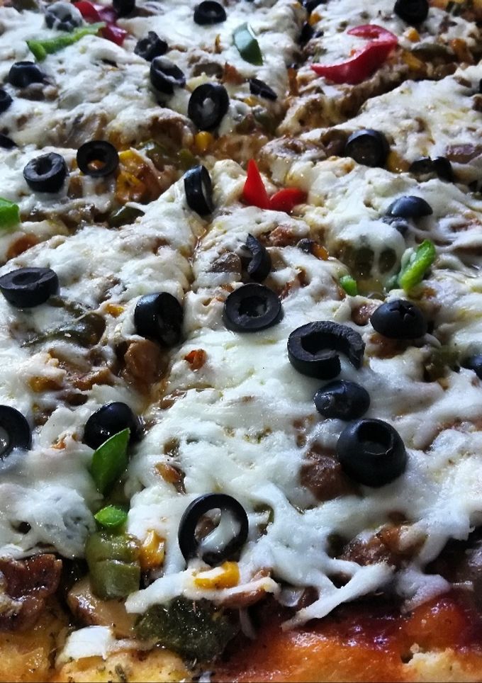 صورة لوصفة بيتزا 🍕