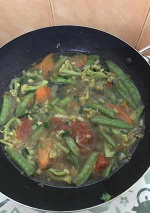 Foto resep Capcay kuah sayuran