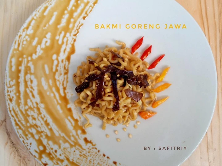 Cara Gampang Menyiapkan Resep Bakmi Goreng Jawa with jamur kuping yang  Bikin Ketagihan Anti Ribet, Lezat