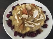 A picture of moong dal halwa