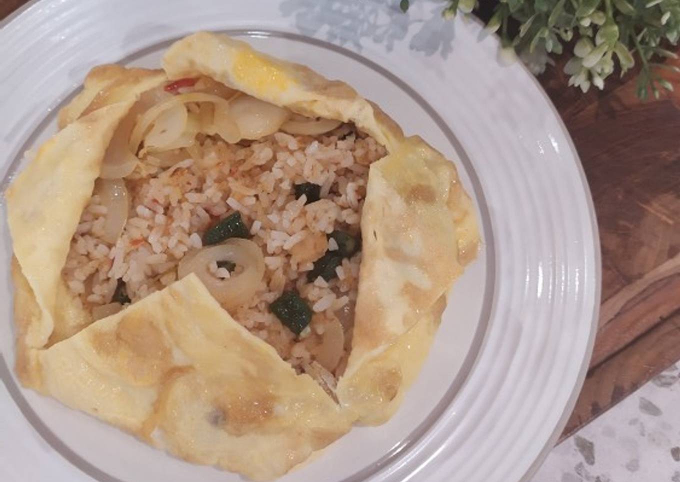 Nasi Goreng Telur Selimut