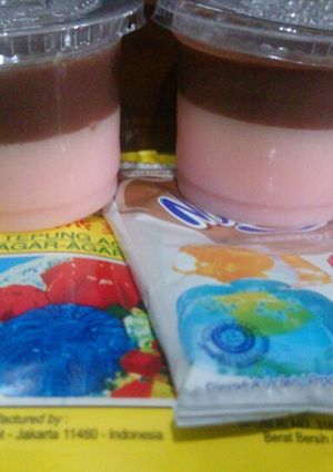 Foto resep Puding 2 Warna