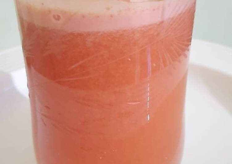 Simple Way to Prepare Homemade Carrot orange juice