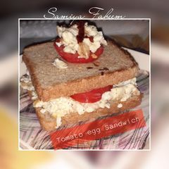 A picture of Tomato Mayo Egg Sandwich.