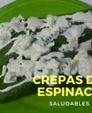 Crepas de espinaca