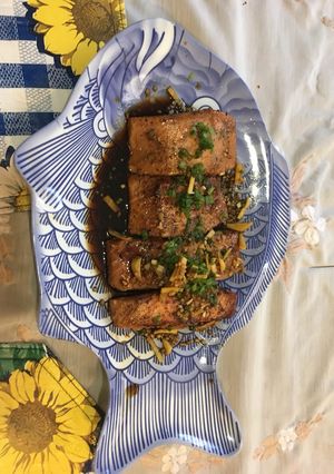 A picture of Teriyaki Salmon.