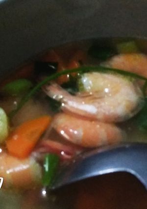 Foto resep Soup udang dadakan buat sikecil