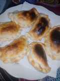 Empanadas de cebolla y mozzarella