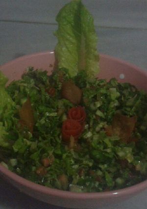 صورة لوصفة فتوش شامي