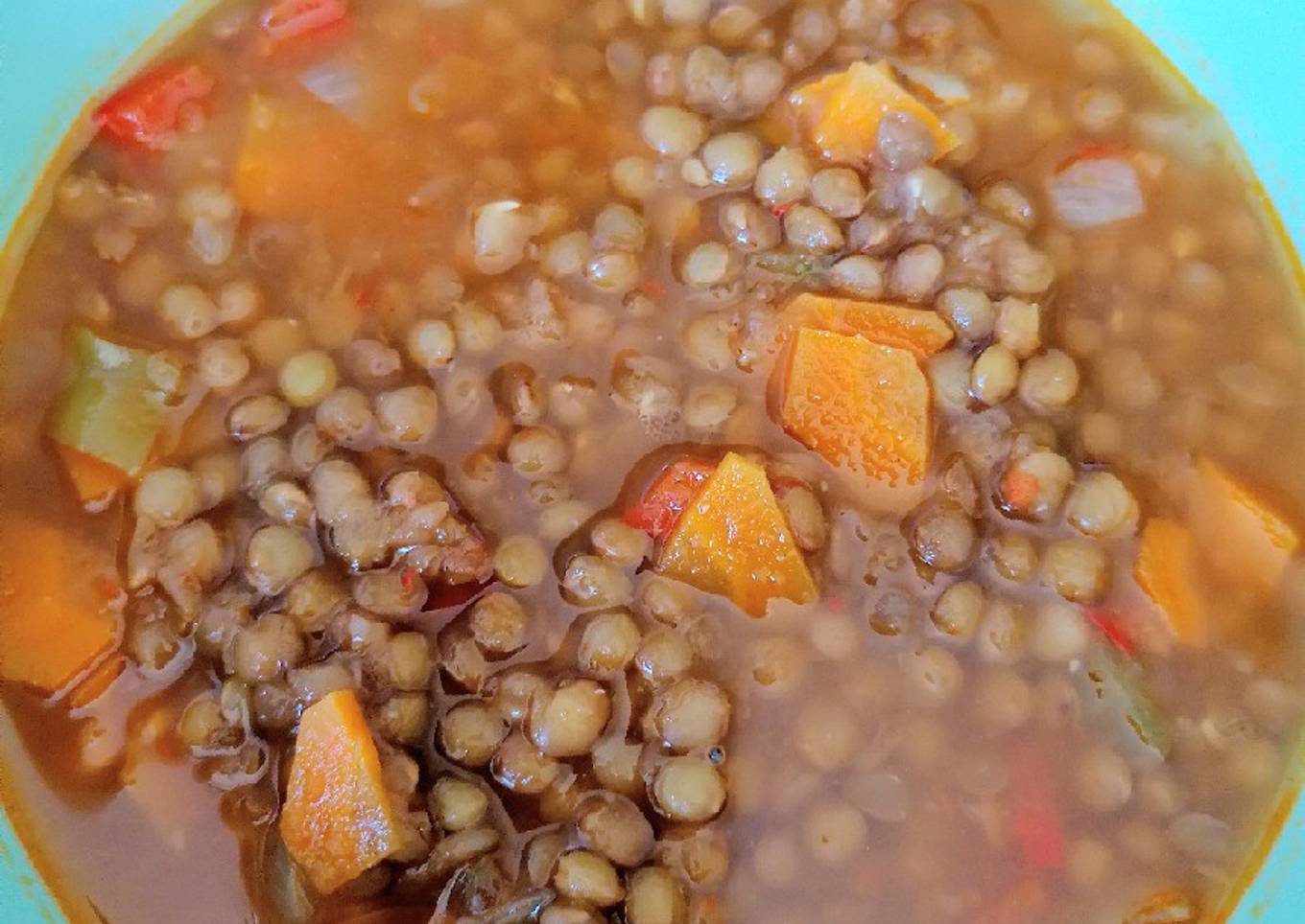 Lentejas con verduras
