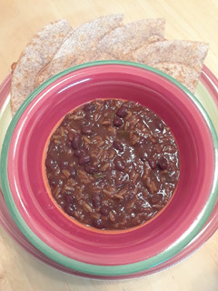 A picture of Black Bean and Rice Soup - Slow Cooker.
